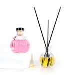 Round Diffuser Bottle 50ml 100ml Ball Shpae Glass Reed Diffuser Bottle | Honghua Glass