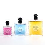 Luxury Flat Perfume Bottle 25ml 50ml 80ml New Square Glass Perfume Spray Bottle | Honghua Glass