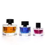 Empty Luxury 18ml 30ml 50ml 100ml Square Perfume Bottle Glass Spray Bottle | Honghua Glass