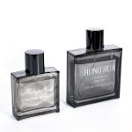 Black Perfume Bottle 50ml 100ml Empty Glass Spary Perfume Bottle | Honghua Glass