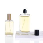 25ml 50ml 100ml Classic Flat Square Glass Perfume Bottle | Honghua Glass