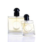 25ml 50ml 80ml Luxury Flat Round Premium Branded Glass Pump Spray Perfume Bottle | Honghua Glass