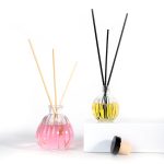 Round Diffuser Bottle 50ml 100ml Ball Shpae Glass Reed Diffuser Bottle | Honghua Glass