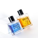 Custom Perfume Bottle 50ml 100ml Flat Square Spray Bottle For Perfume | Honghua Glass