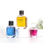 Unique Perfume Bottles 50ml Spray Bottle Crimp 100ml Perfume Bottle With Box | Honghua Glass