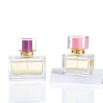 30ml 50ml 100ml eLuxury Dwarf Rectanglar Glass Spray Ibhotile yePerfume eneKephu ePinki | Iglasi yeHonghua