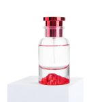 30ml 50ml 100ml Luxury Red Volcano Bottom Spray Perfume Bottle Glass | Honghua Glass