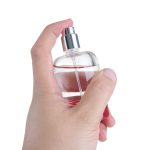 30ml 50ml 100ml Luxury Red Volcano Bottom Spray Perfume Bottle Glass | Honghua Glass