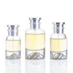 30ml 50ml 100ml Luxury Silver Volcano Bottom Spray Perfume Bottle Glass | Honghua Glass