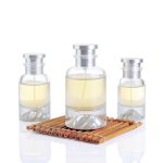 30ml 50ml 100ml Luxury Silver Volcano Bottom Spray Perfume Bottle Glass | Honghua Glass