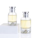 30ml 50ml 100ml Luxury Silver Volcano Bottom Spray Perfume Bottle Glass | Honghua Glass