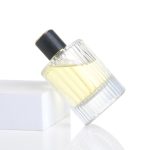 30ml 50ml 100ml Vertical Stripe Cylinder Glass Perfume Bottle | Honghua Glass