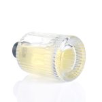 30ml 50ml 100ml Vertical Stripe Cylinder Glass Perfume Bottle | Honghua Glass