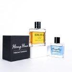 Custom Perfume Bottle 50ml 100ml Flat Square Spray Bottle For Perfume | Honghua Glass