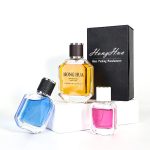 Unique Perfume Bottles 50ml Spray Bottle Crimp 100ml Perfume Bottle With Box | Honghua Glass