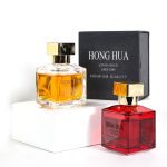 Factory 70ml 100ml Glass Perfume Bottle Empty With Lid | Honghua Glass