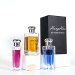 Square Perfume Bottle 30ml Spray Bottle Refillable Perfume Atomizer With Logo | Honghua Glass