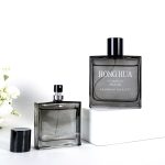 Black Perfume Bottle 50ml 100ml Empty Glass Spary Perfume Bottle | Honghua Glass