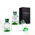 Luxury Empty Custom Perfume Bottle Green 30ml 50ml Glass Spray Bottle | Honghua Glass