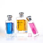 Square Perfume Bottle 30ml Spray Bottle Refillable Perfume Atomizer With Logo | Honghua Glass