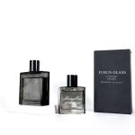 Black Perfume Bottle 50ml 100ml Empty Glass Spary Perfume Bottle | Honghua Glass