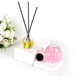 Round Diffuser Bottle 50ml 100ml Ball Shpae Glass Reed Diffuser Bottle | Honghua Glass