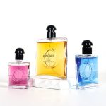 Luxury Flat Perfume Bottle 25ml 50ml 80ml New Square Glass Perfume Spray Bottle | Honghua Glass