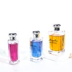 Square Perfume Bottle 30ml Spray Bottle Refillable Perfume Atomizer With Logo | Honghua Glass