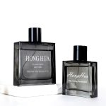 Black Perfume Bottle 50ml 100ml Empty Glass Spary Perfume Bottle | Honghua Glass