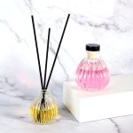 Round Diffuser Bottle 50ml 100ml Ball Shpae Glass Reed Diffuser Bottle | Honghua Glass